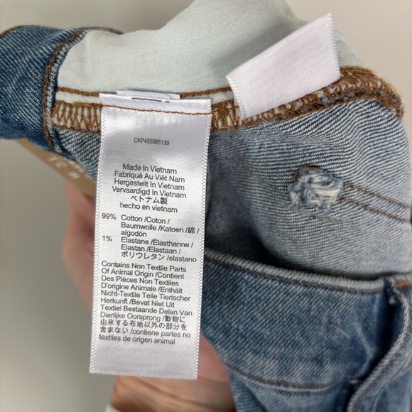 Madewell The Perfect Vintage Straight Jeans Size 31 NWT - Picture 7 of 8